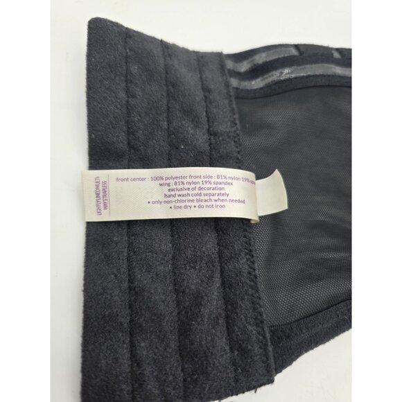 Cacique Bra Womens Size 40G Black Lightly Lined Multi-Way Strapless Underwire - Picture 12 of 14